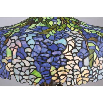 Cobalt asztali lámpa, kék/ibolya, magasság 69 cm kép