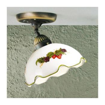 Kolarz 731.10.113 - Felületre szerelhető NONNA csillár 1xE27/75W/230V, átm. 20 cm, bordó/eper 731.10.113 kép