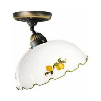 Kolarz 731.10.117 - Felületre szerelt csillár NONNA 1xE27/75W/230V átm. 30 cm, citrommintás 731.10.117 kép