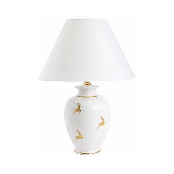 Kolarz 731.70W.150 - Asztali lámpa NONNA 1xE27/100W/230V szarvasos fehér/arany 731.70W.150 kép