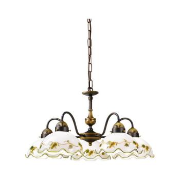 Kolarz 731.85.110 - Láncos csillár NONNA 5xE27/75W/230V bordó 731.85.110 kép