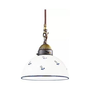 Kolarz 731.30.16 - Csillár zsinóron NONNA 1xE27/75W/230V átm. 20 cm kék 731.30.16 kép