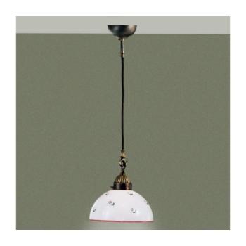 Kolarz 731.30.69 - Csillár zsinóron NONNA 1xE27/75W/230V átm. 20 cm piros 731.30.69 kép