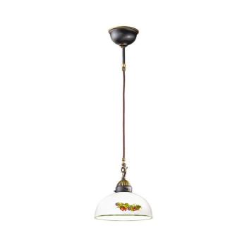 Kolarz 731.32.139 - Csillár zsinóron NONNA 1xE27/75W/230V átm. 36 cm szőlők/eprek 731.32.139 kép