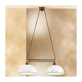 Kolarz 731.82.27 - Csillár zsinóron NONNA 2xE27/75W/230V zöld 731.82.27 kép