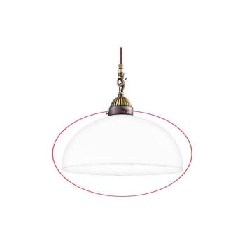 Kolarz 731.G54 - Csereüveg NONNA E27 átm. 30 cm fehér 731.G54 kép