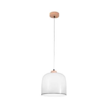 Kolarz A1352.31.Gr - Csillár zsinóron NONNA 1xE27/60W/230V tölgy/fehér/szürke A1352.31,Gr kép