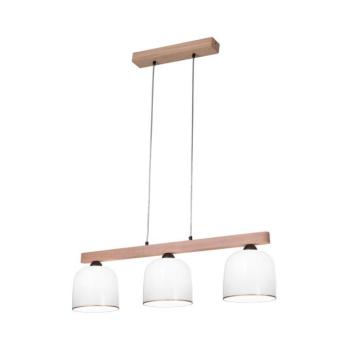 Kolarz A1352.83.Au - Csillár zsinóron NONNA 3xE27/60W/230V tölgy/fehér/arany A1352.83.Au kép