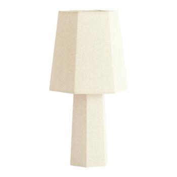 Krémszínű asztali lámpa textil búrával (magasság 50 cm) Musabo – Light & Living kép