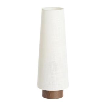Krémszínű fém asztali lámpa textil búrával (magasság 42 cm) Howie – Light & Living kép