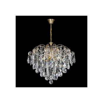 Kristály csillár láncon 6xE27/60W/230V W-E 1364/6 AB kép