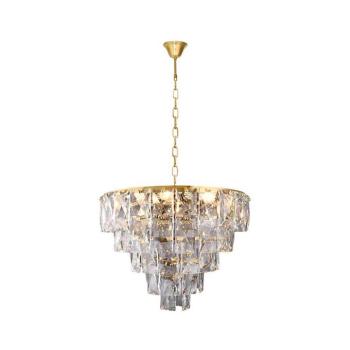 Kristály csillár láncon CHELSEA 6xE14/40W/230V ML6002