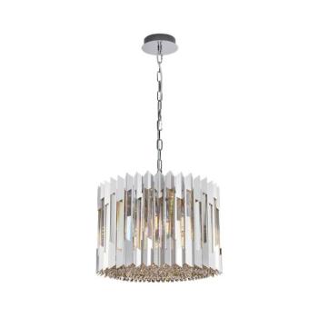 Kristály csillár láncon RITZ 7xE14/40W/230V króm ML0394 kép