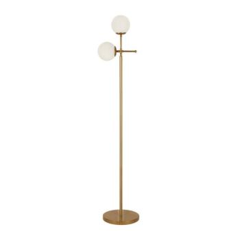 Kruva aranyszínű állólámpa, magasság 174 cm - Squid Lighting
