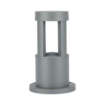 Kültéri 25 cm-es oszloplámpa, 10w, 3000K, meleg fehér, 1000lm, 110°, szürke, CRI>80, IP65, V-TAC, 128319 kép