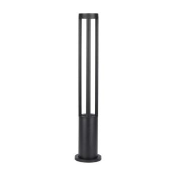 Kültéri 80 cm-es oszloplámpa, 10w, 6400K, hideg fehér, 1000lm, 110°, fekete, CRI>80, IP65, V-TAC, 128333 kép