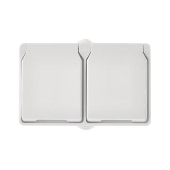 Kültéri aljzat 2xFRENCH 250V/16A IP44 A1397.3 kép
