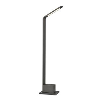Kültéri állólámpa, 6w, 4000K, természetes fehér, 810lm, 180°, szürke, CRI>80, IP65, V-TAC, 218681 kép