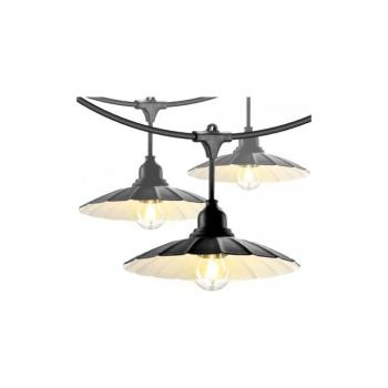 Kültéri dekorációs fényfüzér CRETE 10xE27/230V 15m IP44 005122 kép