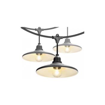 Kültéri dekorációs füzér CRETE 10xE27/230V 15m IP44 005123 kép