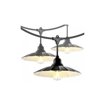 Kültéri dekoratív fényfüzér CRETE 20xE27/230V 25m IP44 005126 kép