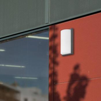 Kültéri fali lámpa 039 mozgásérzékelővel, grafit kép