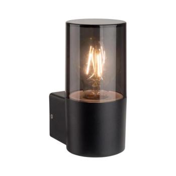 Kültéri fali lámpa 1xE27/40W/230V IP44 fekete/füstszínű OUTDOOR WALL LIGHT E27 XD ROU kép