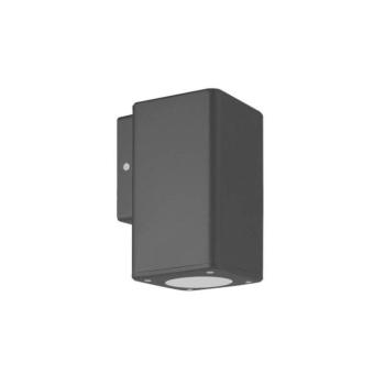 Kültéri fali lámpa ADRIA SQ1 GU10 76x148x99mm IP54 műanyag antracit 3230590 VITO kép