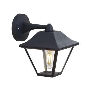 Kültéri fali lámpa, E27, 300°, fekete, IP44, V-TAC, 8686 kép