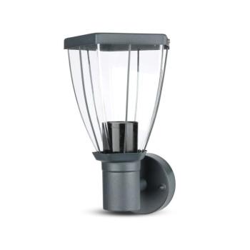 Kültéri fali lámpa, E27, sötétszürke, IP44, V-TAC, 8628 kép