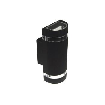 Kültéri fali lámpa KORTEK 2xGU10/30W/230V IP44 fekete SKU012802 kép