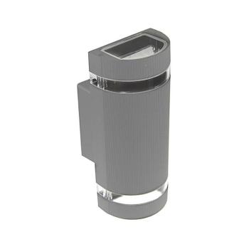 Kültéri fali lámpa KORTEK 2xGU10/30W/230V IP44 szürke SKU012803 kép