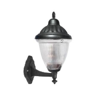 Kültéri fali lámpa LIVORNO-W E27 fekete IP44 műanyag 270x400mm fekete 3242230 VITO kép