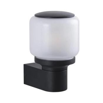 Kültéri fali lámpa MADRID, 1x E27/12W/230V, IP44, fekete 331397