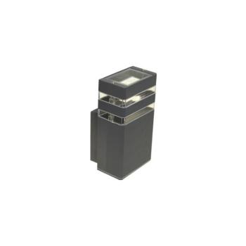 Kültéri fali lámpa SANTA 1xGU10/30W/230V IP54 antracit SKU013652 kép