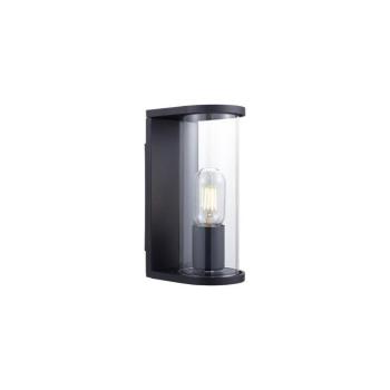 Kültéri fali lámpatest 1xE27/60W/230V IP44 fekete/füstüveg 24088 kép