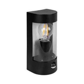 Kültéri fali lámpatest érzékelővel 1xE27/15W/230V IP44 fekete OUTDOOR WALL LIGHT E27 XD PIR kép
