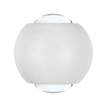 Kültéri LED fali lámpa kétiriányú, 2w, 3000K, meleg fehér, 200lm, 60°, fehér, CRI>80, IP54, V-TAC, 10585 kép