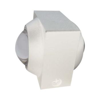 Kültéri LED fali lámpa kétiriányú, 2w, 3000K, meleg fehér, 200lm, 60°, fehér, CRI>80, IP54, V-TAC, 23029 kép