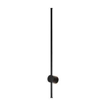 Kültéri LED fali lámpa modern, 12w, 3000K, meleg fehér, 1400lm, 120°, fekete, CRI>90, IP65, V-TAC, 6834 kép