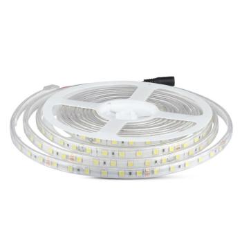 Kültéri LED szalag, 10 w, 3000K, meleg fehér, 830 lm/m, 24V, 120°, CRI>80, IP65, V-TAC, 212562 kép