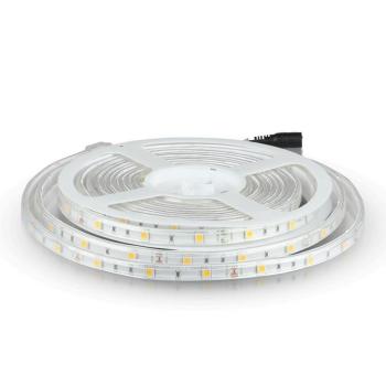 Kültéri LED szalag, 4,8 w, 4000K, természetes fehér, 500 lm/m, 12V, 120°, IP65, V-TAC, 212460 kép