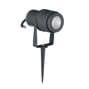 Kültéri leszúrható állólámpa, 12w, 4000K, természetes fehér, 930lm, 20°, szürke, IP65, V-TAC, 217551 kép