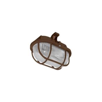 Kültéri mennyezeti lámpa OVAL 1xE27/60W/230V IP44 barna SOP-60/H kép