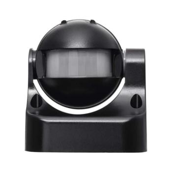 EMOS Mozgásérzékelő (PIR) IP44 12m 180°, fekete, G1125 kép