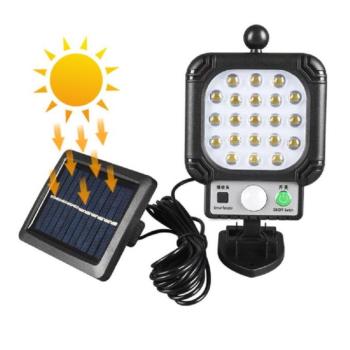 Kültéri napelemes mozgásérzékelős LED lámpa JX-996B (BBV) (BBL) kép