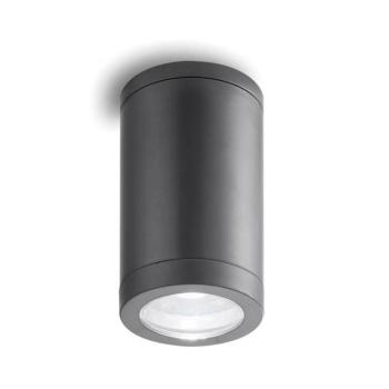Kültéri oldalfali és mennyezeti spot lámpa ADRIA-S2 1xGU10 IP54 Φ95x140mm antracit 3230540 VITO kép
