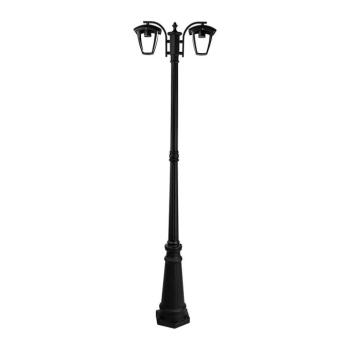 Kültéri oszloplámpa, E27, 300°, fekete, IP44, V-TAC, 7062 kép