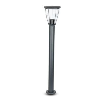 Kültéri oszloplámpa, E27, sötétszürke, IP44, V-TAC, 8629 kép