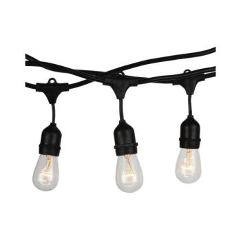 Kültéri STRING égősor 15 m 15×E27/25 W/230 V IP54 3673 kép